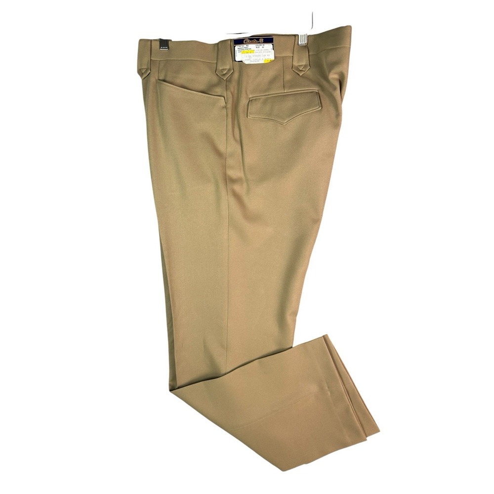 Circle S Western Pants Mens Polyester Back Flap Pockets 42x33 NWT